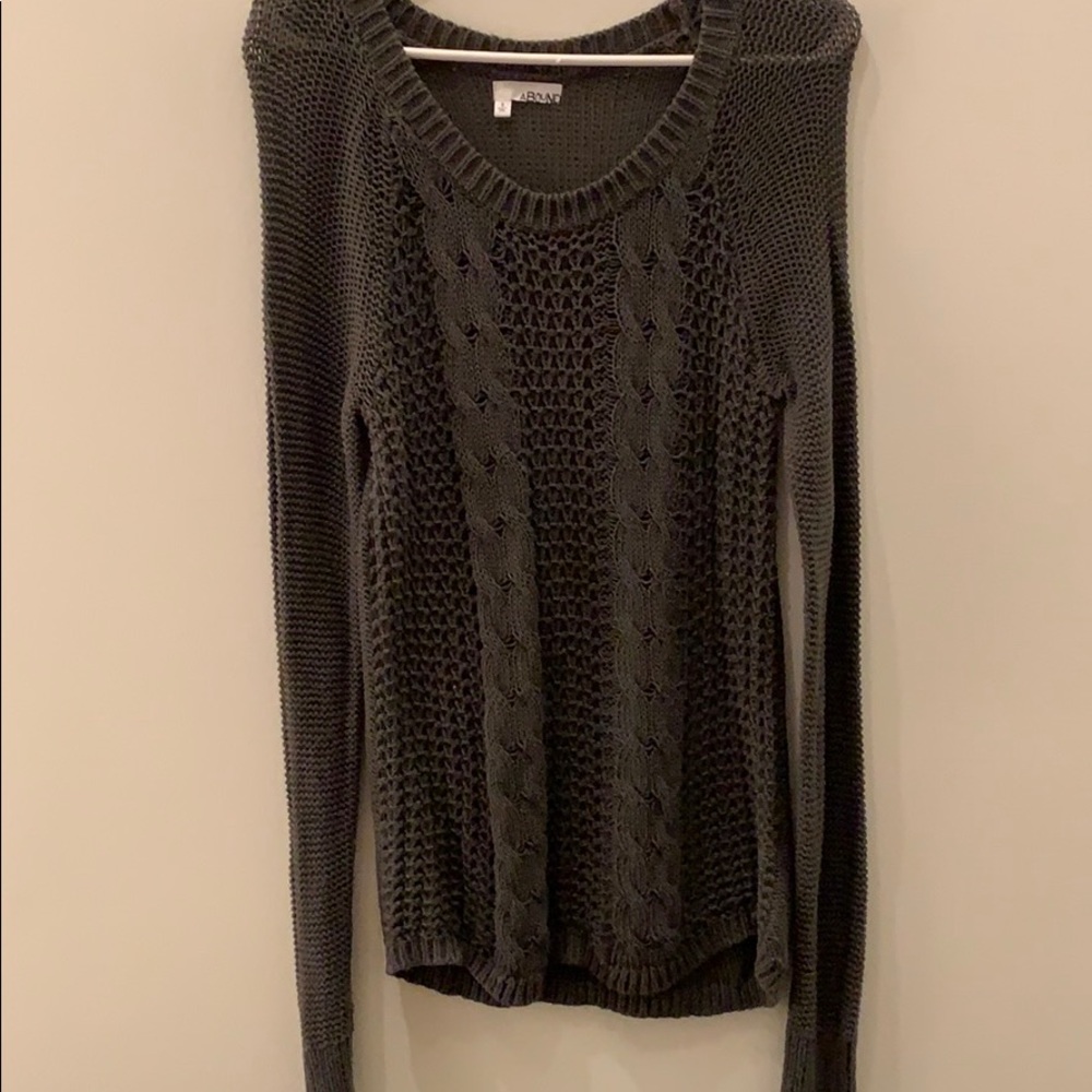Hunter green sweater